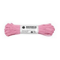 100' Rose Pink 550 Lb. Type III Commercial Paracord